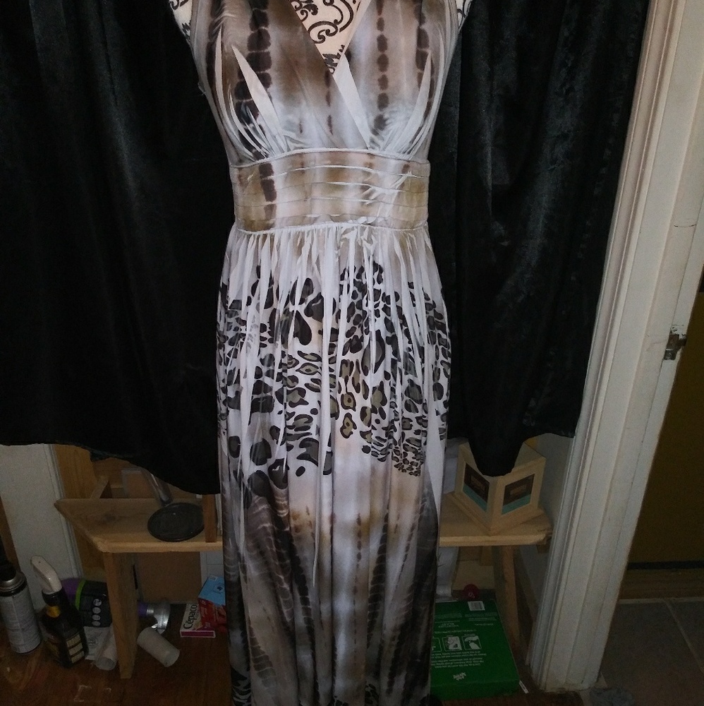 Maxi Dress Animal Print